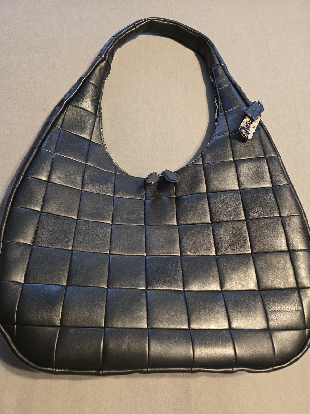 NWOT Coachtopia Black Alter Ego Crescent Shoulder Bag